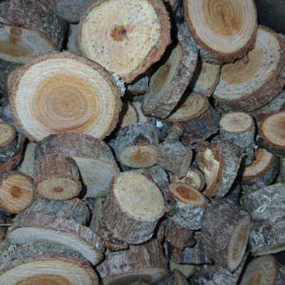 Koka ripiņas, Mix, lapegle,1.5-3.5cm, 1L