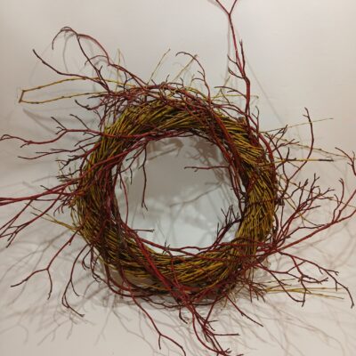 Vainaga sagatave no vītola un grimoņa zariem, D 45 cm