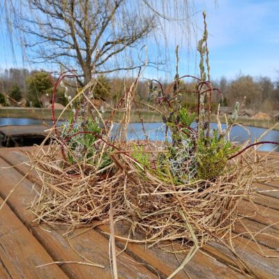 Dekors pavasara tematikā, 30-35 cm