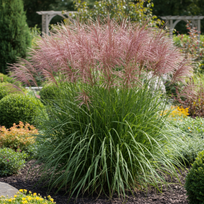 Miscanthus sinensis 'Rotfeder' (Ķīnas miskante), konteiners P9